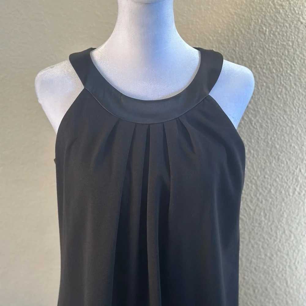 Dressbarn Collection Black Sleeveless Cocktail Dress - Picture 2 of 5